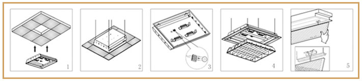 華輝照明30年老品牌，專注生產(chǎn)各類尺寸led格柵燈盤(pán)，規(guī)格齊全，還可以非標(biāo)定制。
