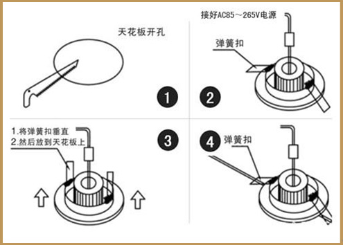 華輝照明LED筒燈，COB筒燈光效均勻、柔和，無眩光。
